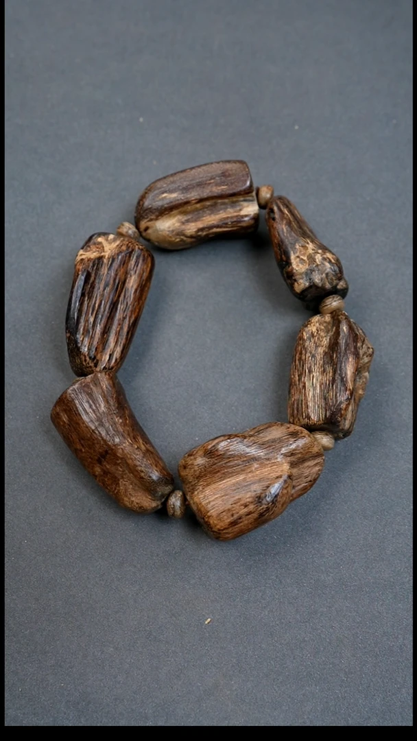 沉香手串马尼涝软丝沉水随行49.52g