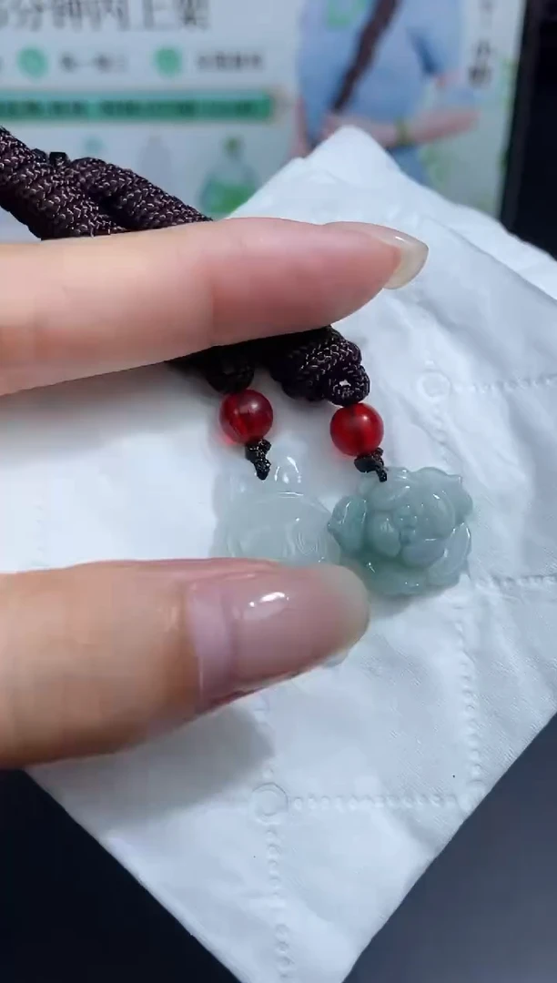颈饰未镶嵌翡翠天然翡翠A货55