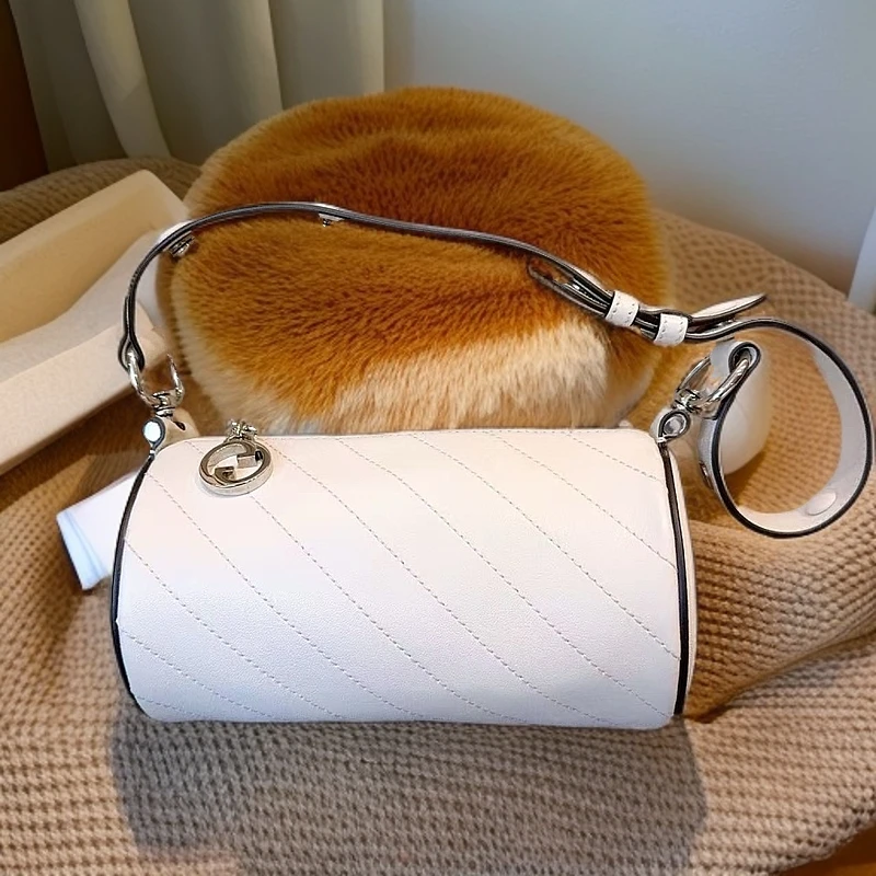 95新 GUCCI/古驰  白色巴比龙 1173 9682