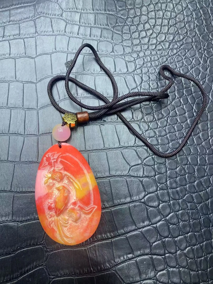 手链 A556红黄吊坠男女同款时尚百搭