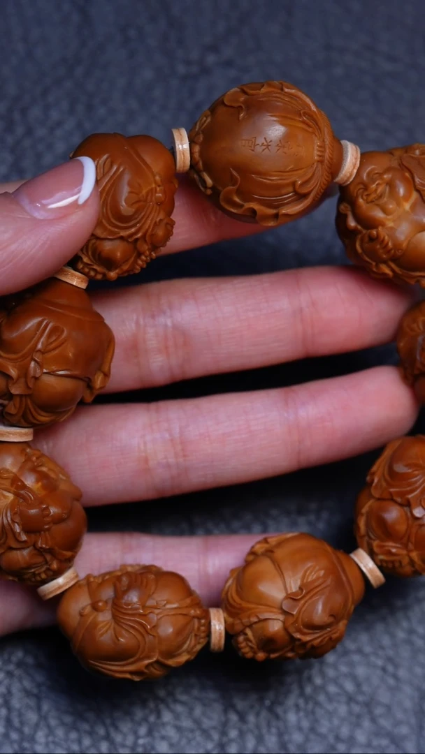 【闪购商品】橄榄核手串/手链2.3宋水官铁核弥勒