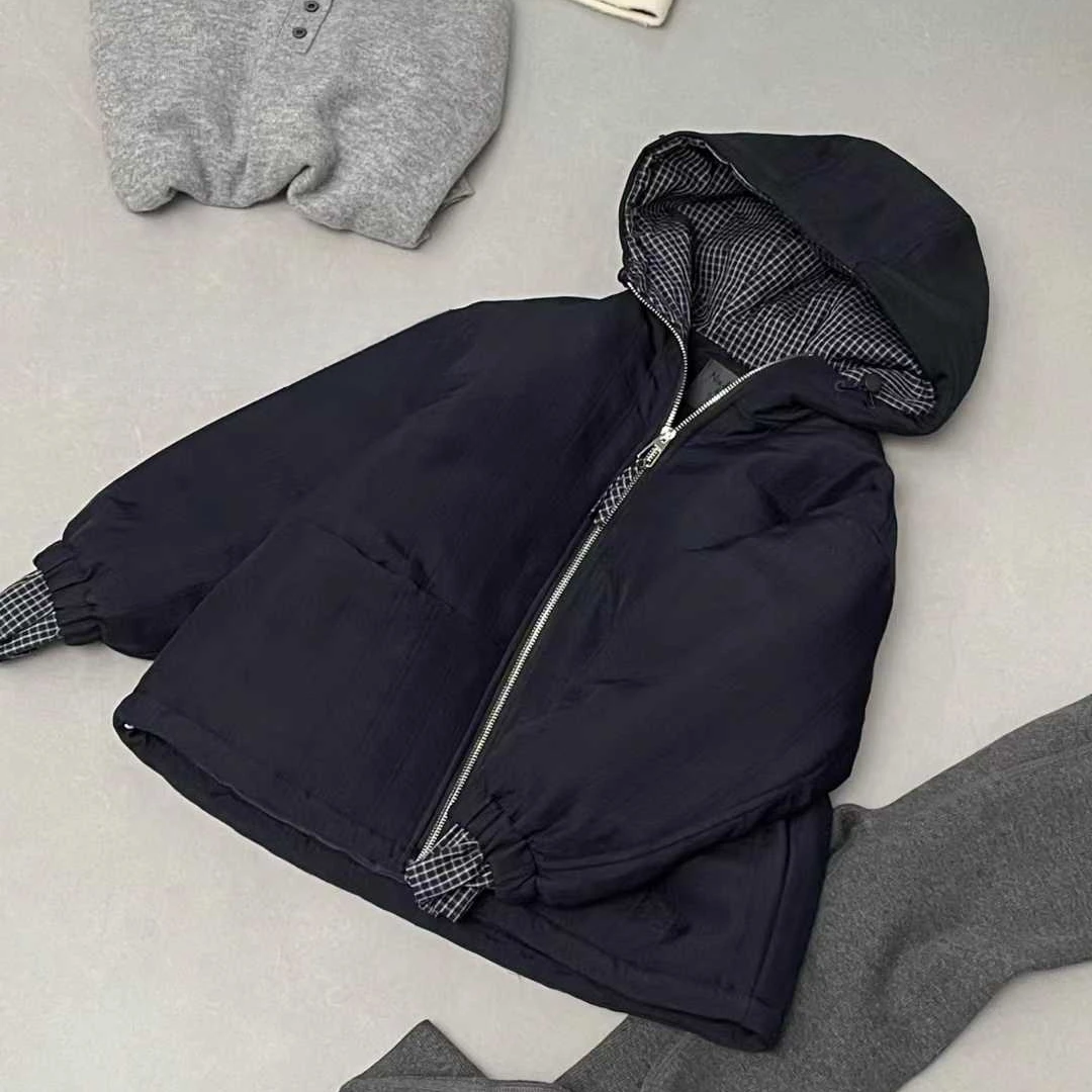 男女童休闲加棉冲锋衣外套1187