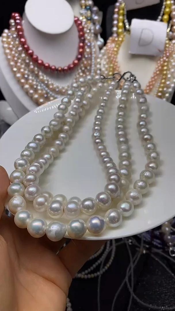 淡水珍珠未镶嵌颈饰多人