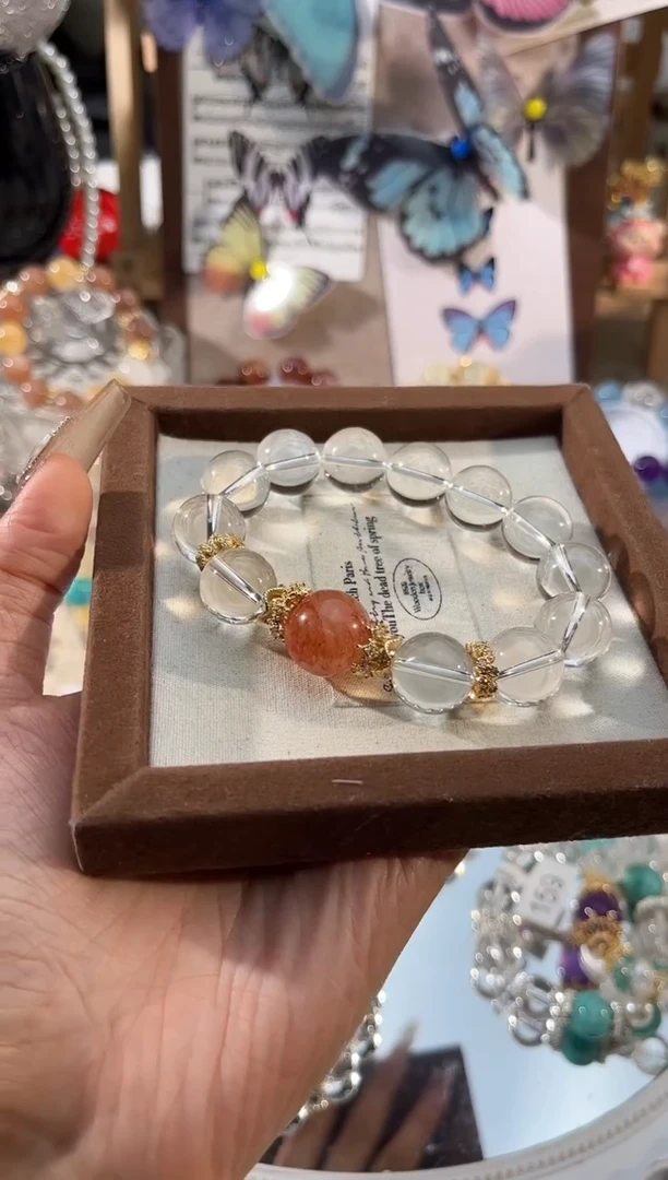 【闪购商品】水晶手链未镶嵌多样性发货颜色微差【拍两单！！】