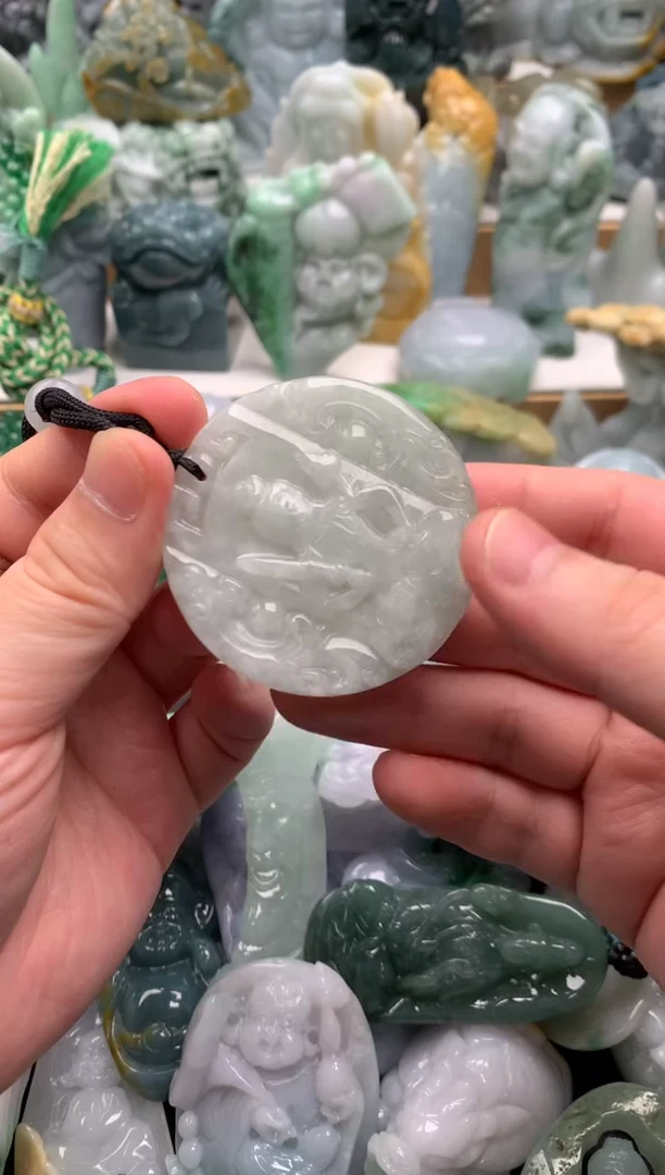 吊坠(不含链)未镶嵌翡翠1