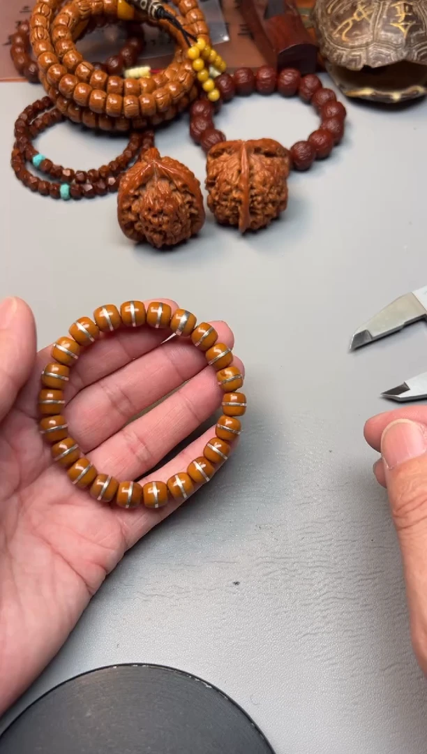 手串橄榄核精品文玩手串一条