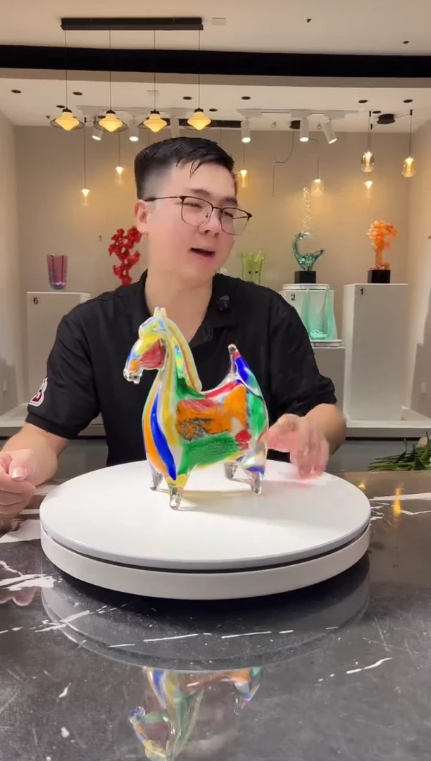 摆件巴比特美学 彩虹马