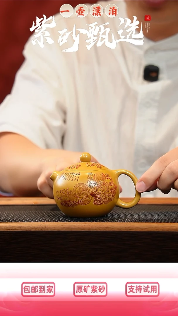 茶壶紫砂 一壶漂泊紫砂茶器2028