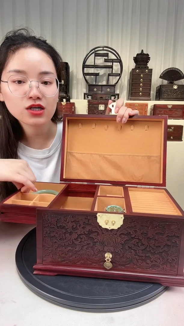 紫檀木类成套家具大号牡丹