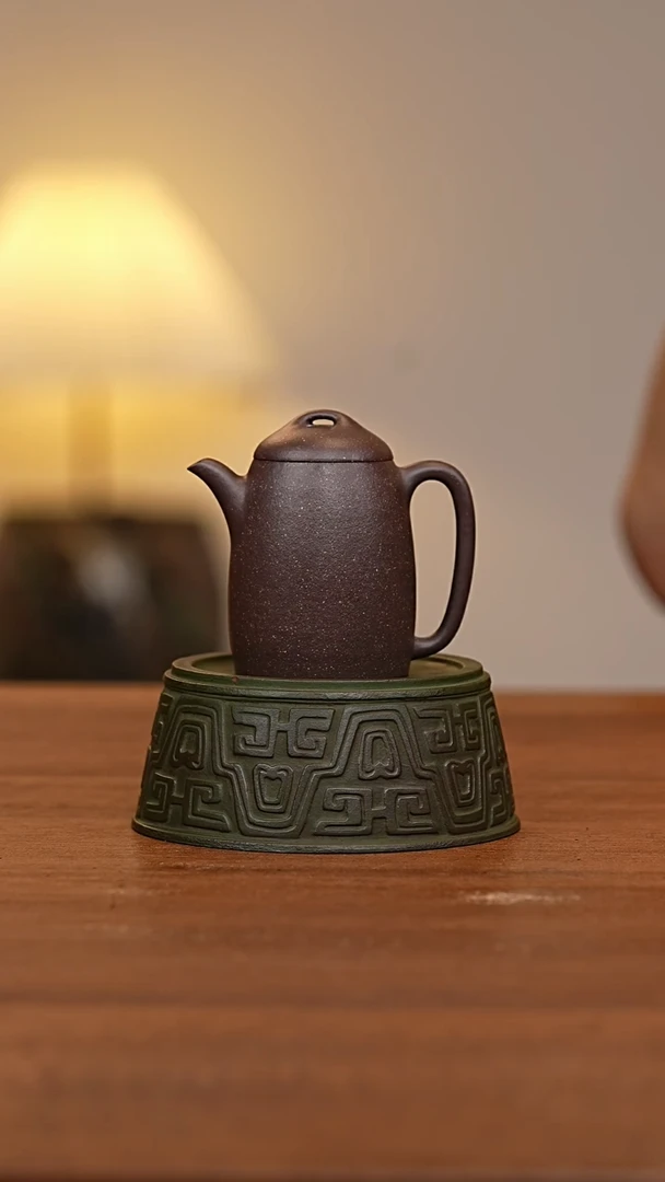 茶壶紫砂高秦权天青泥WG