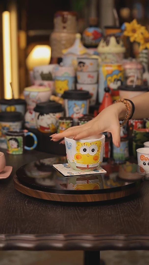 景德镇釉下彩绘设计师款式陶瓷