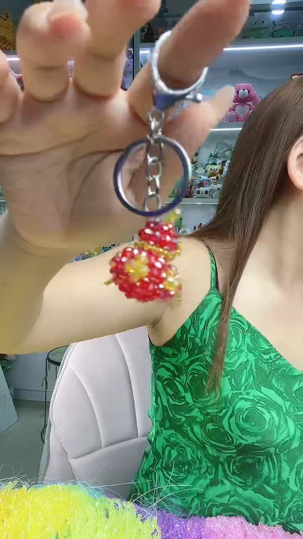 玻璃1909卡4水晶七彩葫芦挂件材料包1套8个色