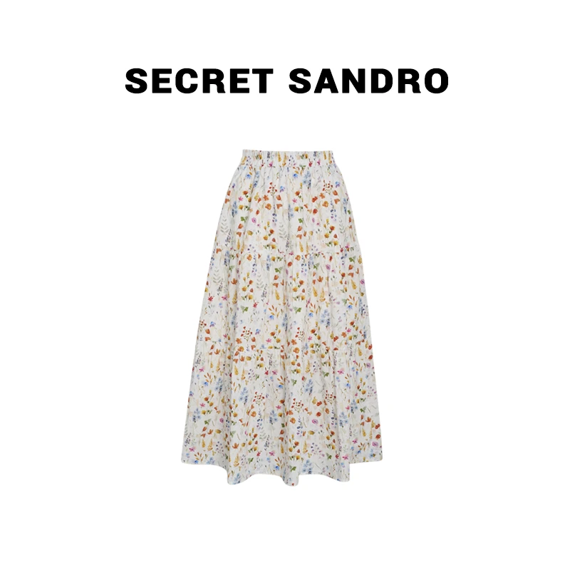 【花海】【Secret Sandro】鸥小柒 半身裙 B55299047N