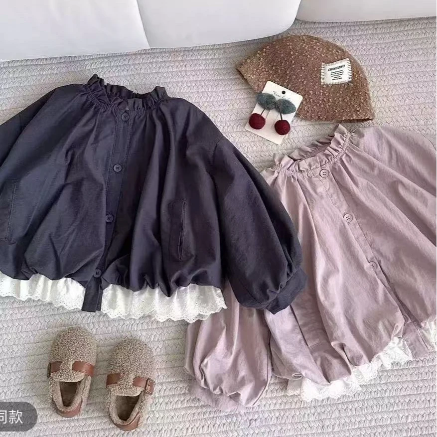 女童外套2025春秋装新款儿童秋季外穿百搭上衣女孩洋气秋装宽松潮