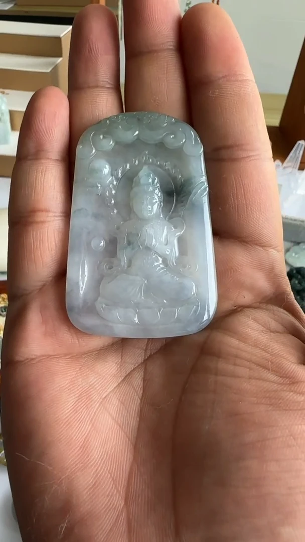 翡翠未镶嵌吊坠(不含链)8888888888888