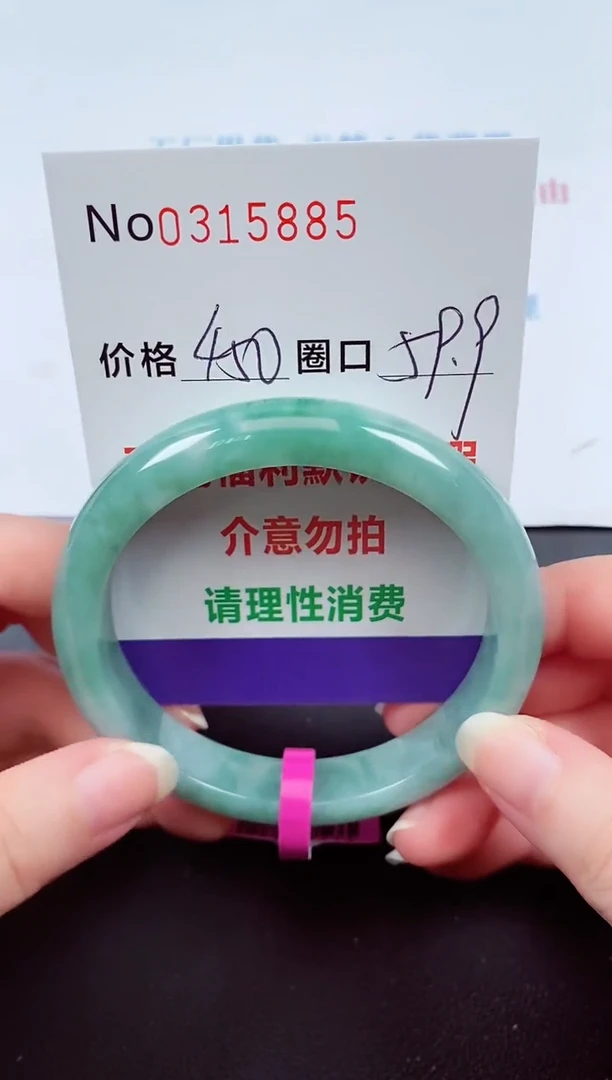 翡翠手镯未镶嵌 0315885