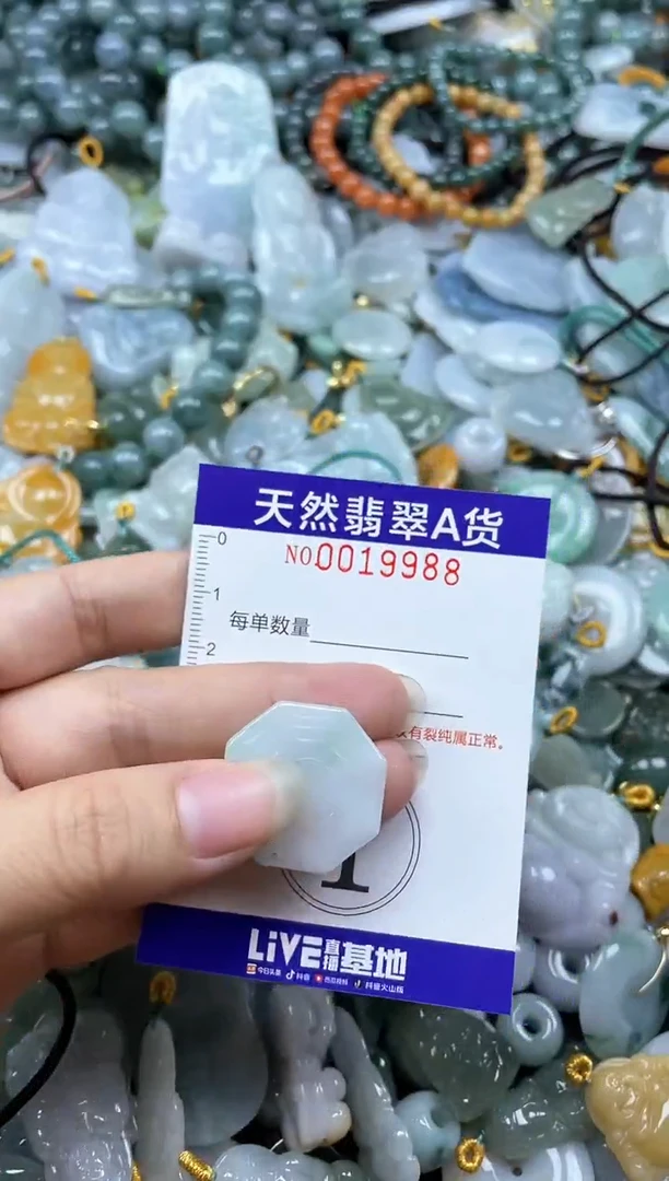 颈饰未镶嵌翡翠019988