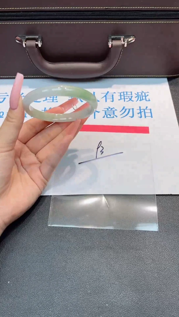 未镶嵌手镯翡翠默认有瑕疵--93