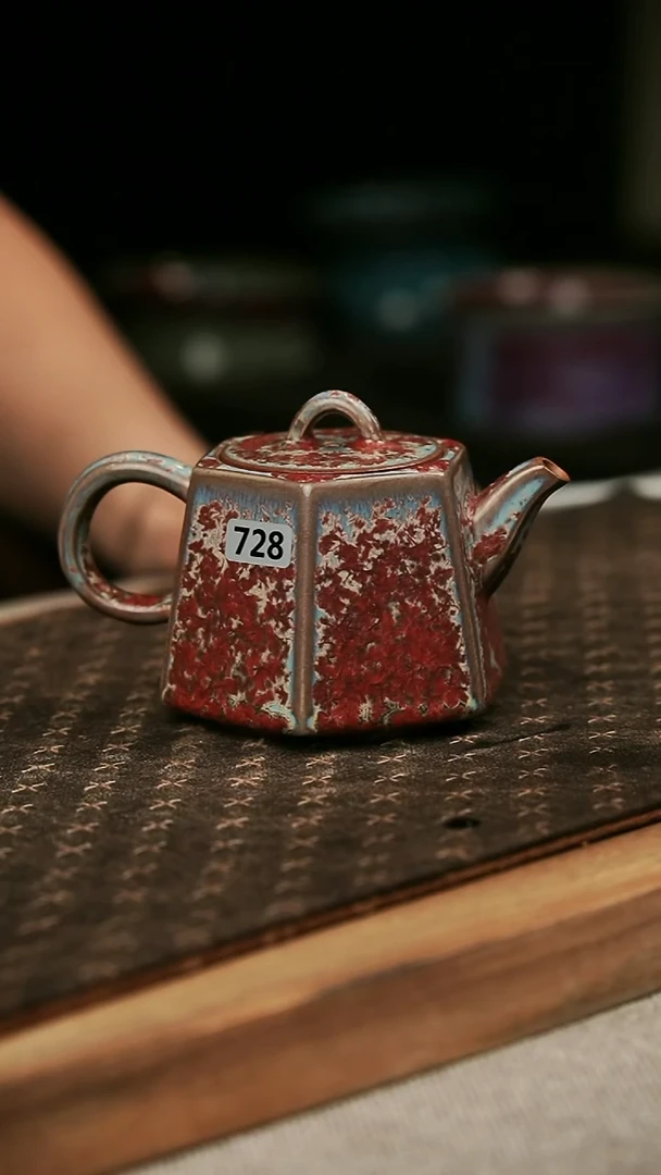瓷片钧瓷茶器茶壶728