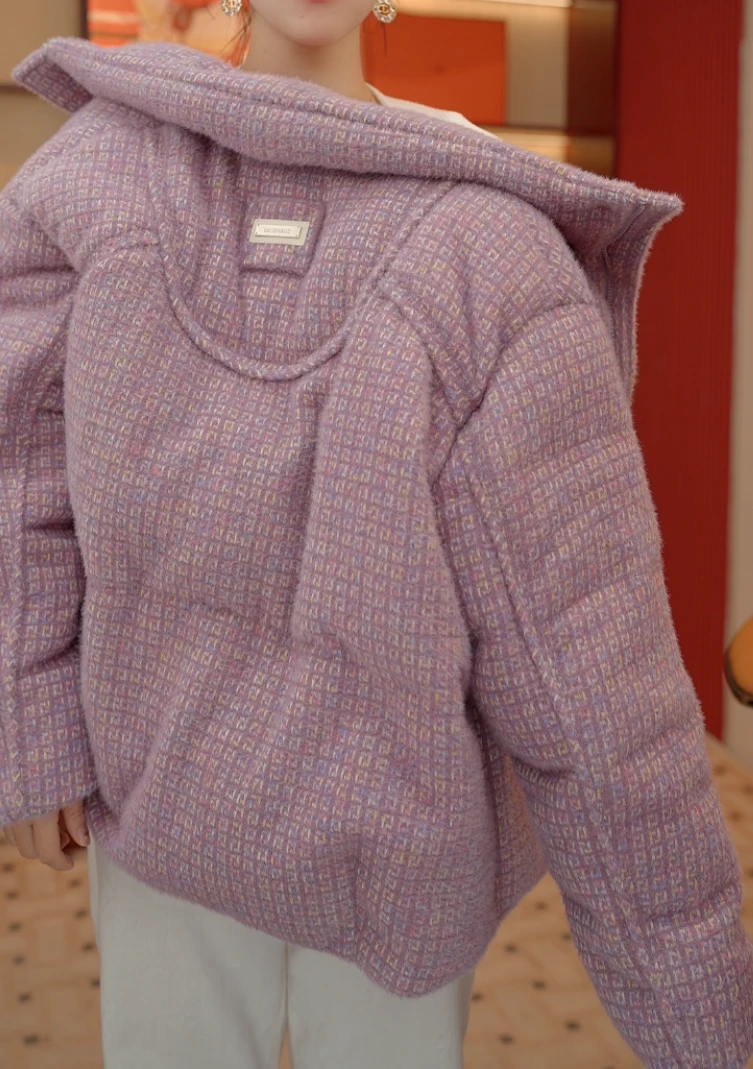 YY-2025冬季时尚保暖高奢羽绒服秋冬