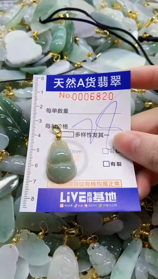 颈饰未镶嵌翡翠天然A货翡翠