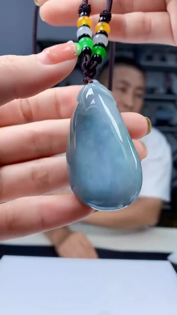 定制翡翠未镶嵌1119ry-毛货挂件12