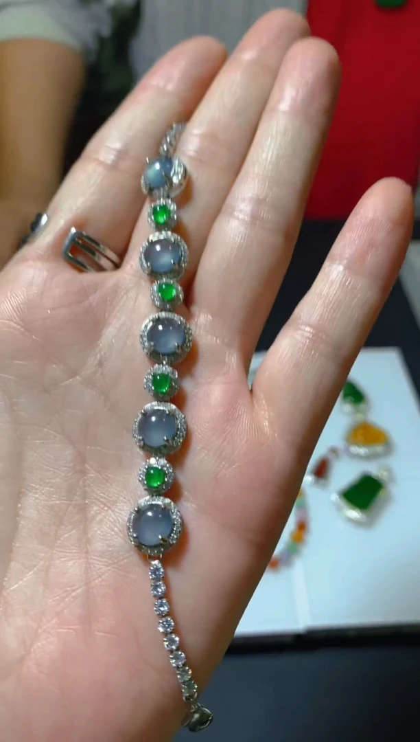 未镶嵌手链翡翠0214630206