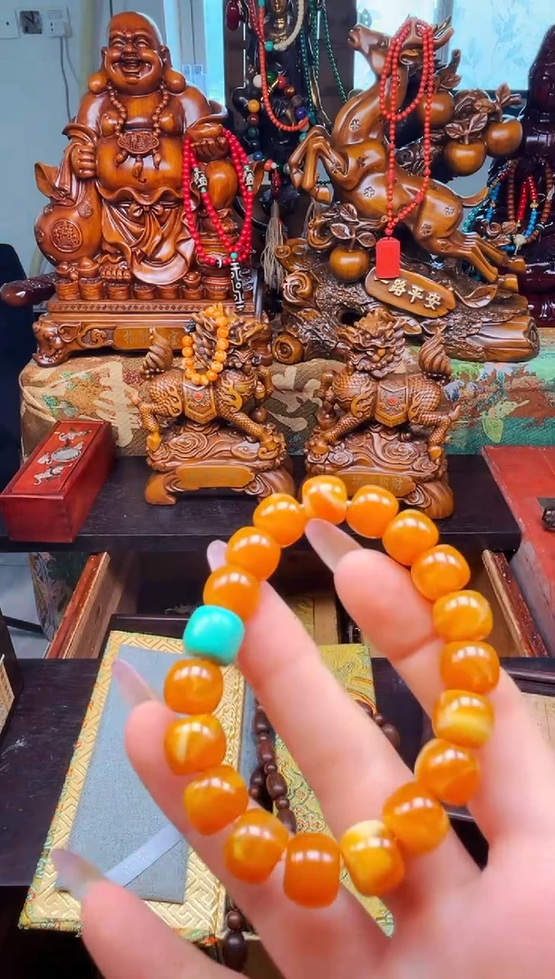 未镶嵌颈饰蜜蜡安哥精品专属链接t94