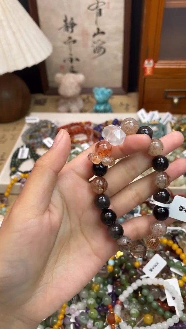 未镶嵌黑曜岩手饰493