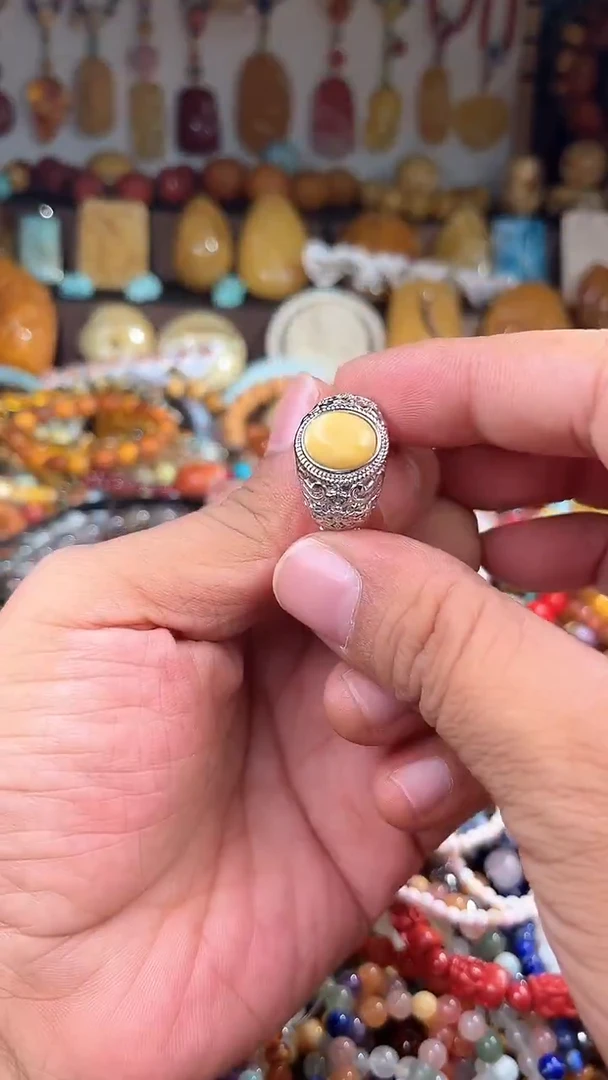 裸石琥珀未镶嵌?***?一物一拍167418