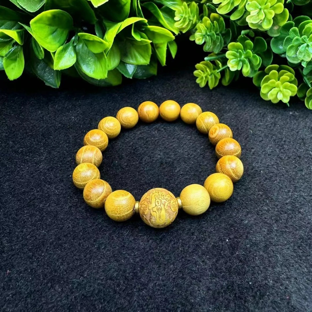 S6321卡12左右-黄金檀手串-