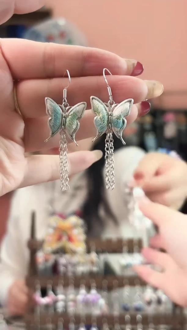 织绣艺枝独绣手工饰品11