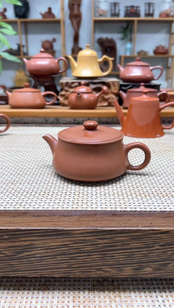 ！原矿朱泥全手 明炉 180cc