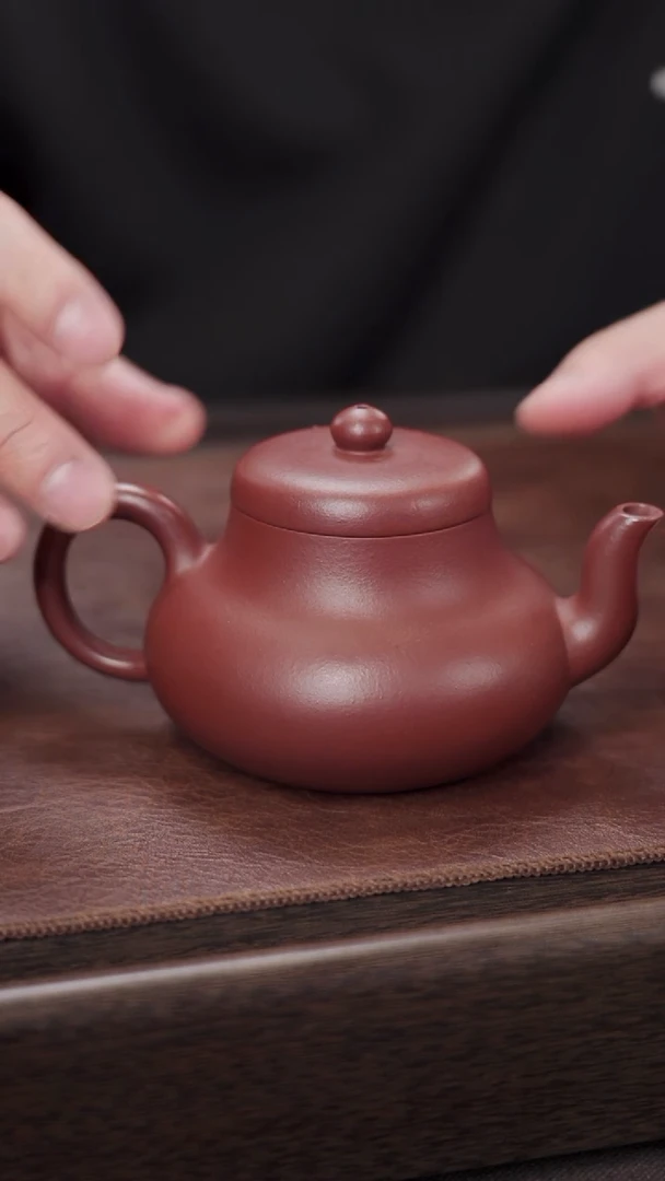 【闪购商品】原矿紫泥 君德壶 半手工 200cc