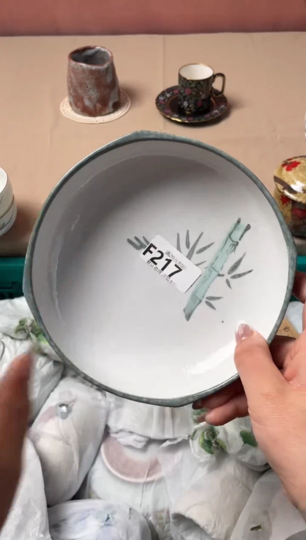 瓷片刚**妈瓷器瓷器F217