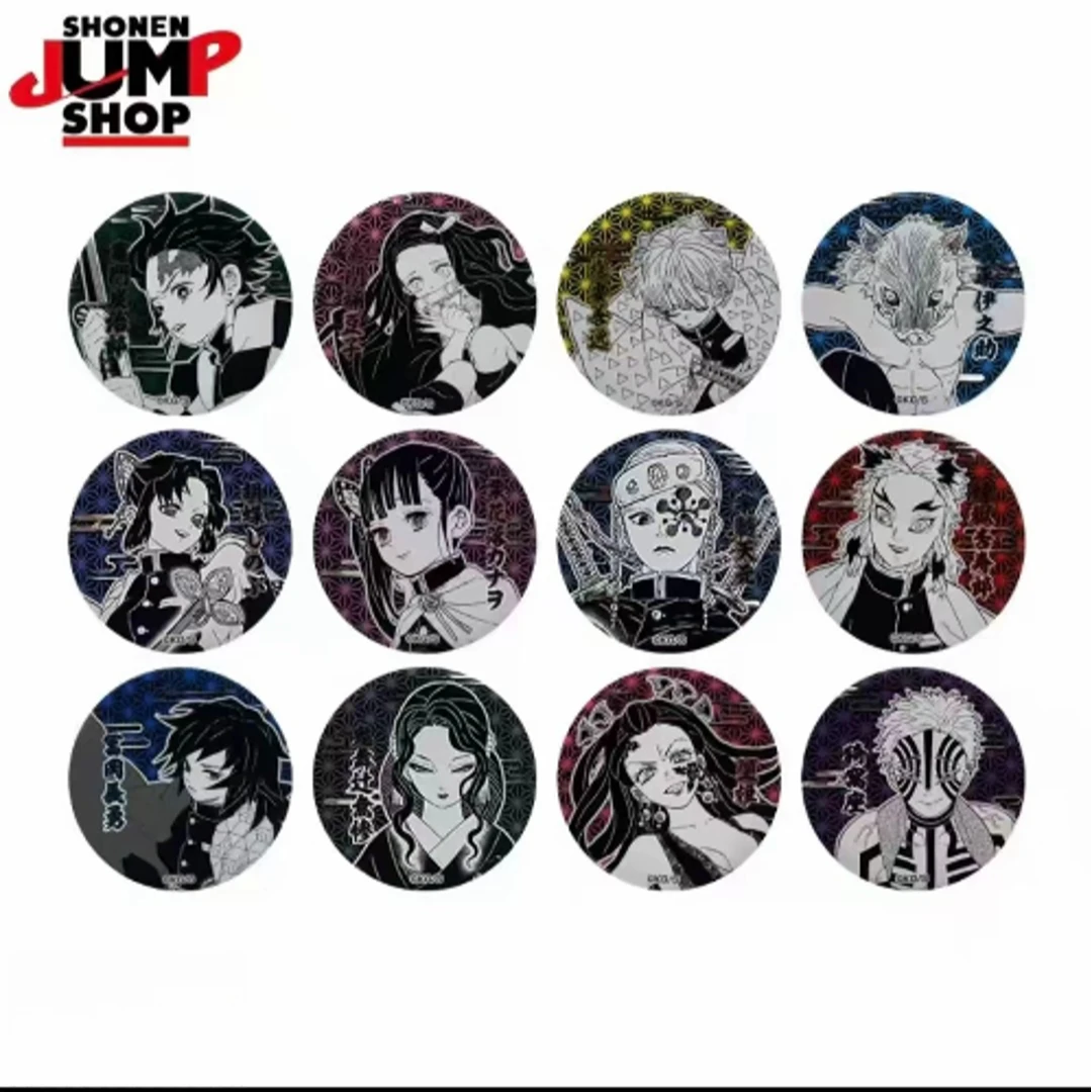 《鬼灭之刃》正版Jumpshop 原画 浮雕二弹 吧唧 潮玩盲盒 代拆 混池