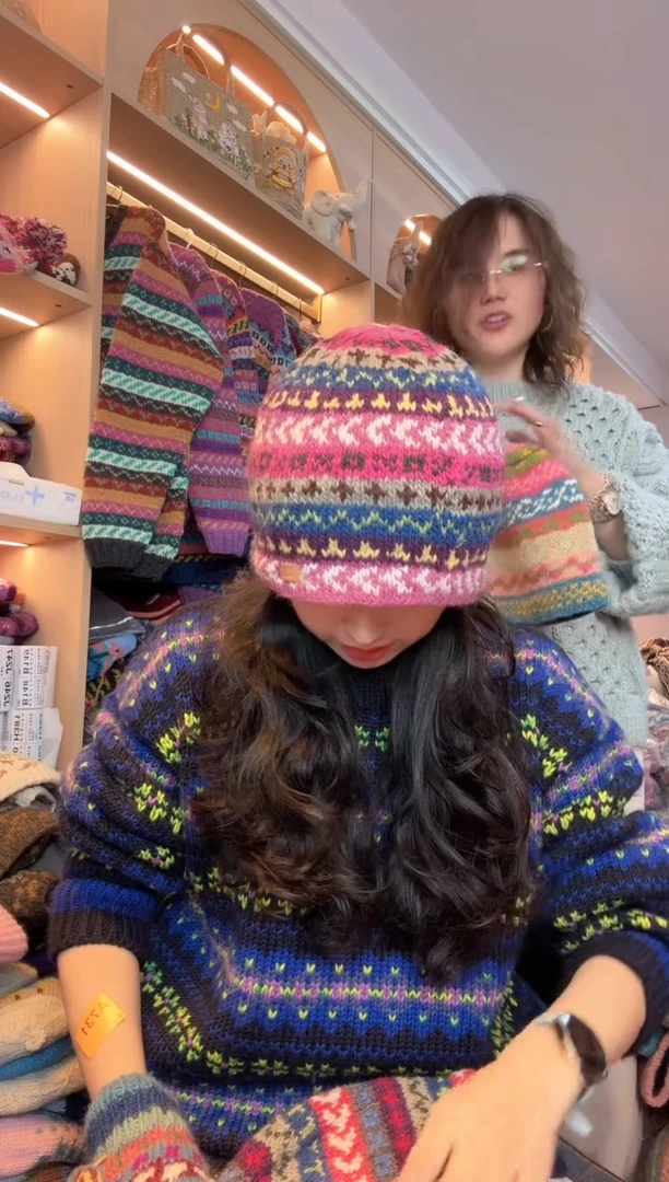 绵羊毛蜜*宝百羊毛冷帽734