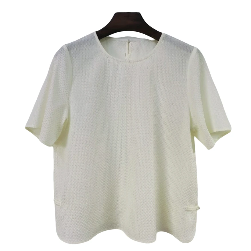 【森哥】圆领休闲风宽松型衬衫春夏时尚S7115-1