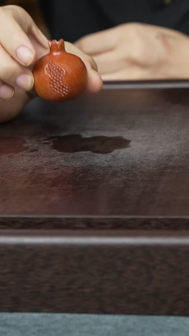 紫砂茶宠紫砂石榴