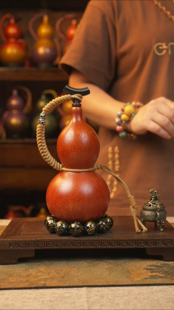196大漆一物一拍记葫堂出品【不带手串】