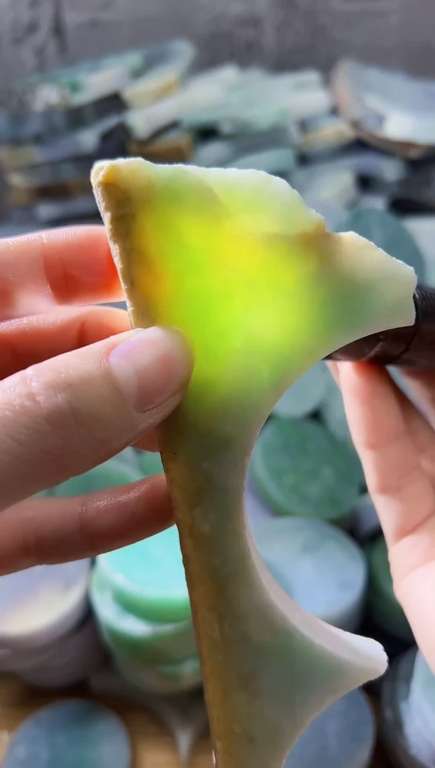 裸石翡翠天然翡翠A货玉 南 469