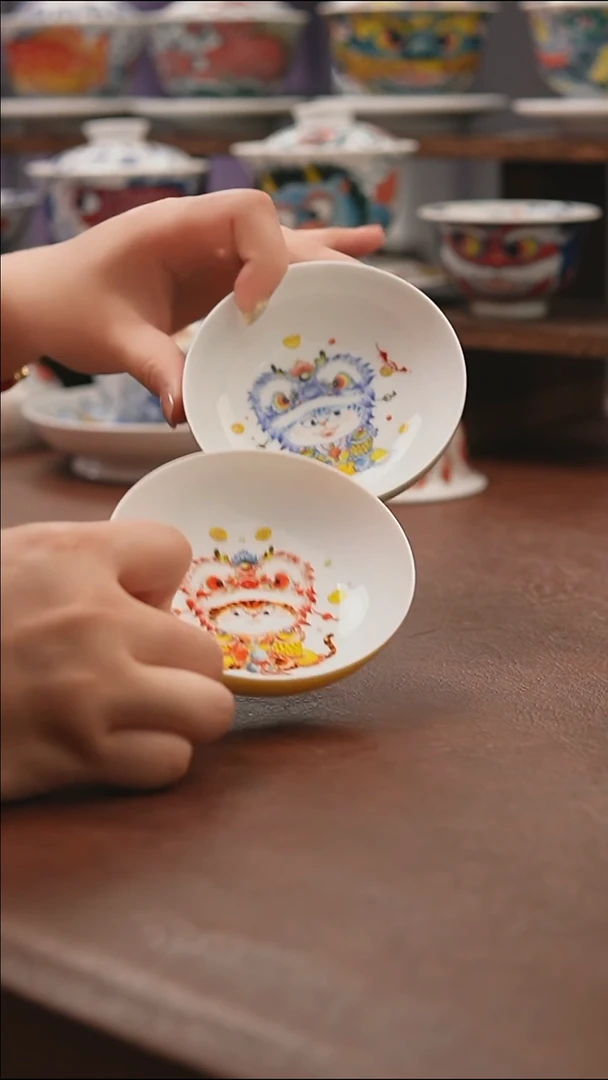 昨明 （福利价格）一对普洱杯