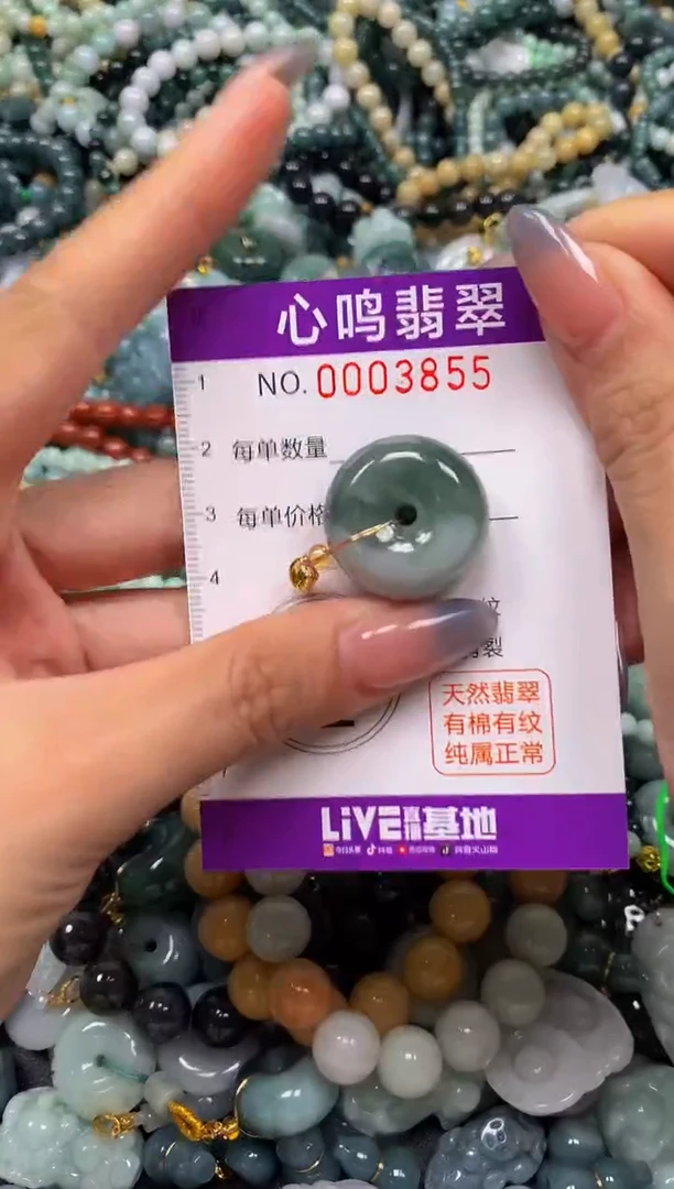 颈饰未镶嵌翡翠闪购003855
