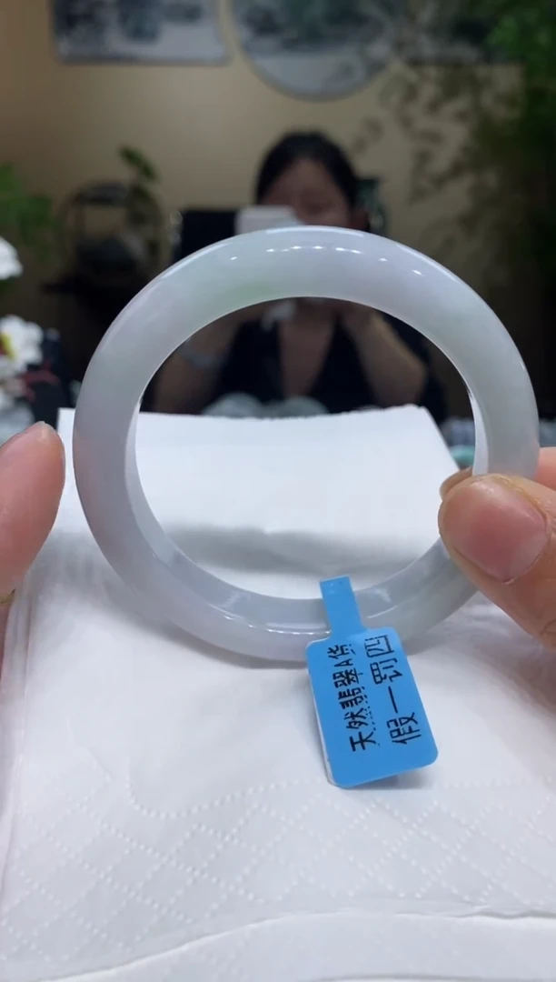 翡翠手镯未镶嵌翡翠55-56