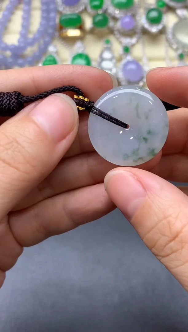 颈饰未镶嵌翡翠95-中国好珍宝