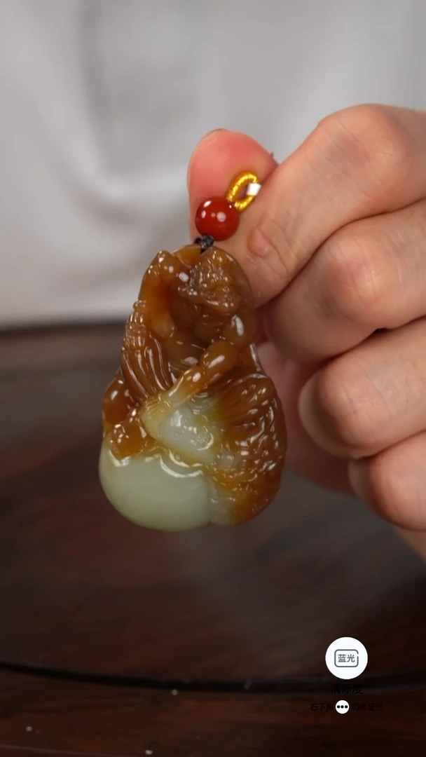 未镶嵌和田玉挂件050罗汉