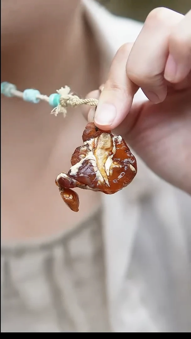 裸石蜜蜡未镶嵌*蜜蜡提溜*活扣头可拆*百搭手串项链