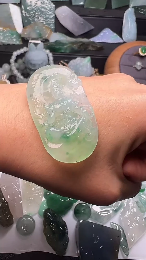 未镶嵌定制翡翠天然缅甸A货翡翠未抛光