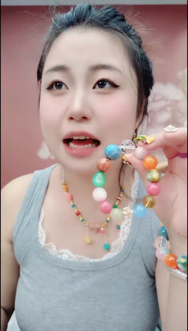 合金颈饰玛瑙/玉髓2237多宝手串