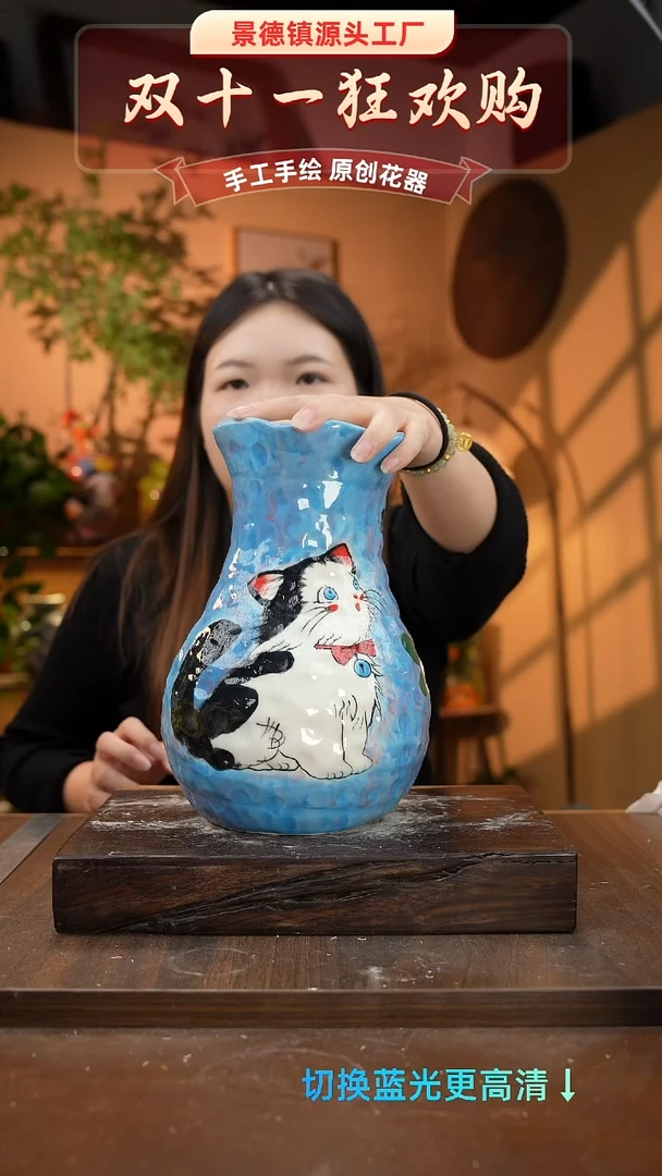 陶瓷8-58手工手绘1-2误差